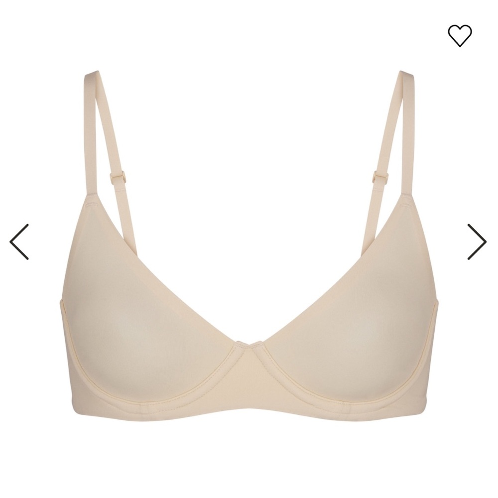 SKIMS FITS EVERYBODY UNLINED DEMI BRA SIZE 34C